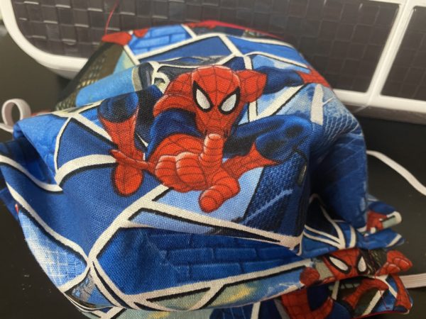 Spider-Man Face Mask - Spiderman Face Mask - a great face mask for that Spider-Man fan! #Spiderman #FaceMask