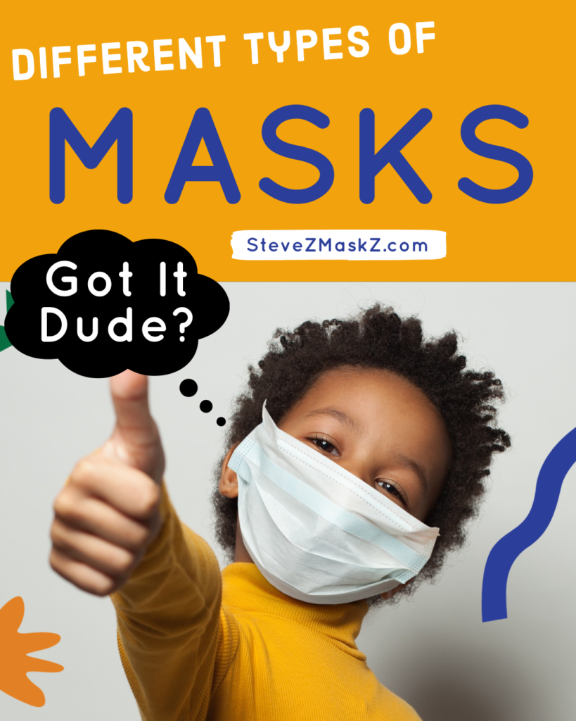 Different Types of Masks - There are many kinds of face masks available out there. Here is a list of some types of masks that you will come across. 