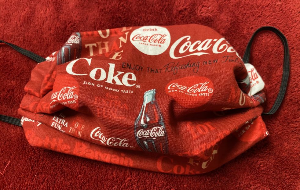 Coke Face Mask