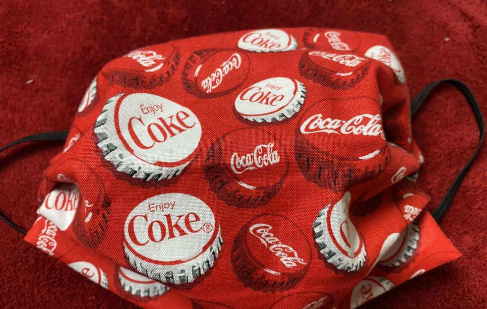 Coke Bottle Cap Face Mask