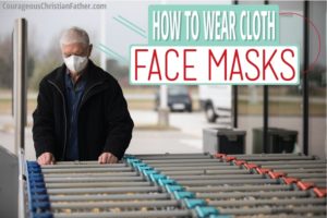 How to wear cloth face mask - In recognition that the notion of wearing face coverings while in public is foreign to many people, the CDC issued instructions on how to wear such coverings to ensure they provide as much protection as possible. #FaceMask