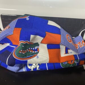Florida Gators Face Mask #Gators - A face mask for Florida Gator fans - Orange and Blue. #Florida