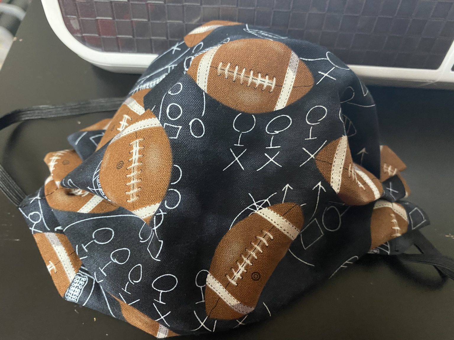 Football Face Mask - Steve Sews Stuff