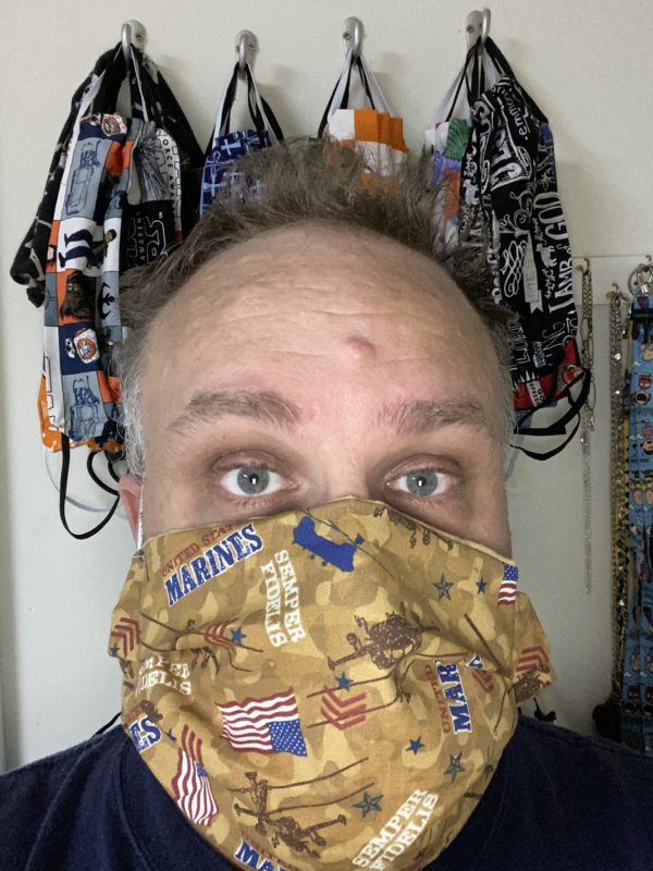 Marine Face Mask #USMC