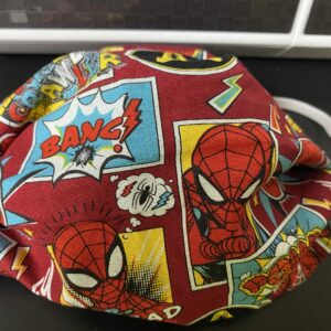 Out of the Box Spider-Man Face Mask - a Face mask with Spider-Man on it. #Spiderman