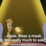 Wear A Mask parody for Be Our Guest