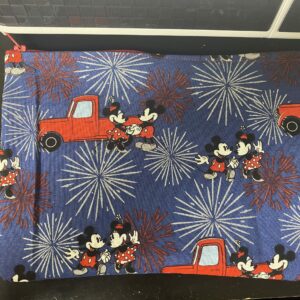 Mickey & Minnie Mouse Zipper Pouch (Clutch)