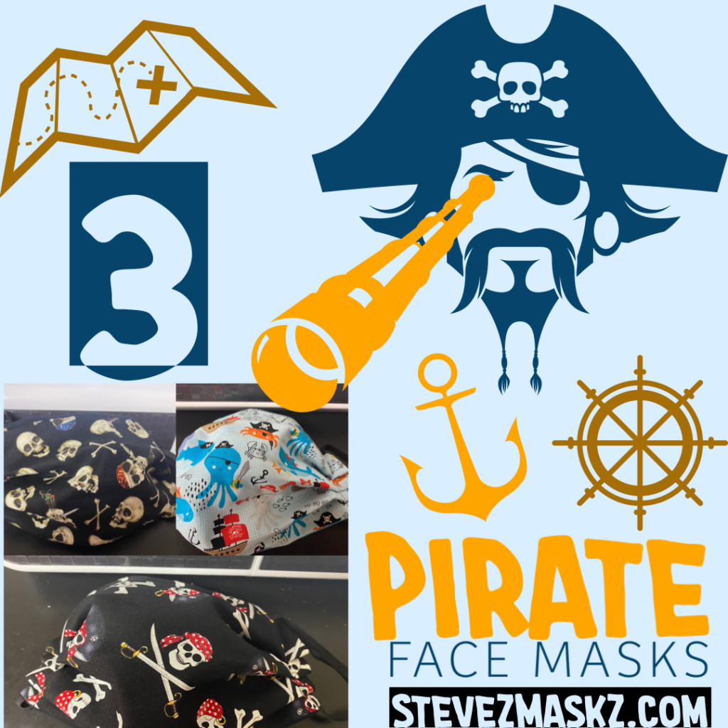 Pirate Face Masks