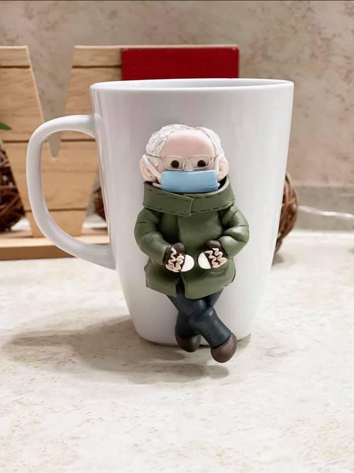Bernie Sanders Coffee Cup 3D