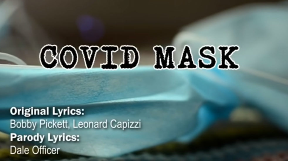 COVID Mask Parody to Monster Mash - a Great parody about COVID and face masks from the Song Monster Mash with lyrics by Dale Officer. #MonsterMash #COVIDMask #Parody