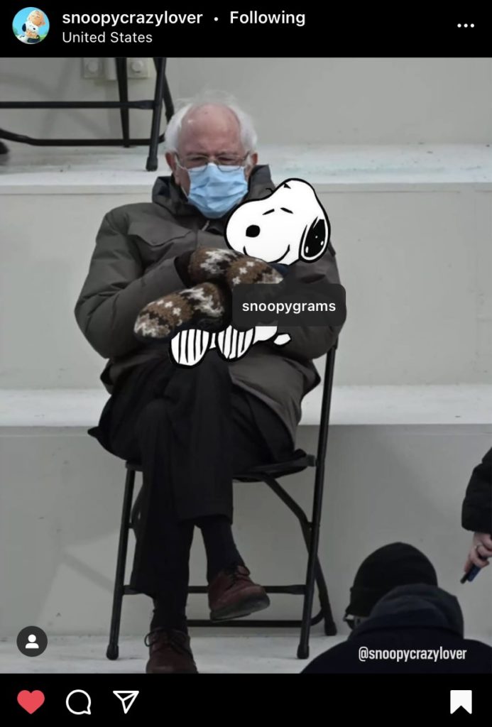 Bernie and Snoopy