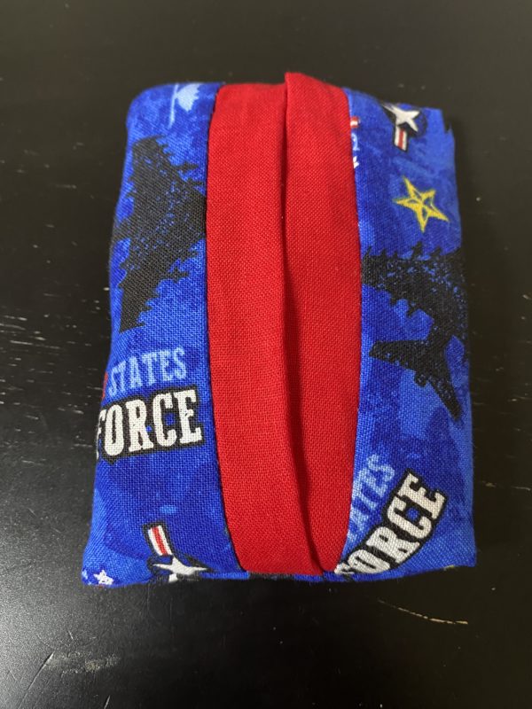 Air Force Pocket Tissue Holder - A great pocket tissue holder for those who have served or currently serving in the United States Air Force. #USAF #AirForce
