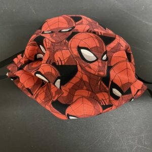 Spider-Man Face Mask - Here is a face mask with the mask of Spider-Man on it. #Spiderman