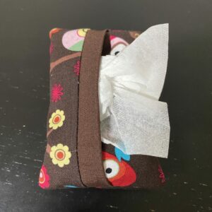 Owl Pocket Tissue Holder - These owls will hold your tissues in this pocket tissue holder. #Owls