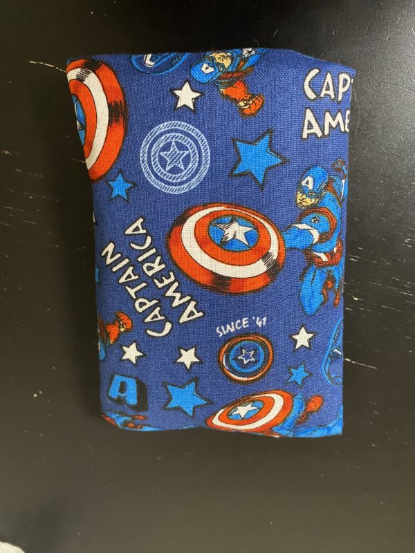 Captain America Pocket Tissue Holder - Let Captain America hold your pocket tissues in this pocket tissue holder featuring Captain America. #CaptainAmerica #Marvel