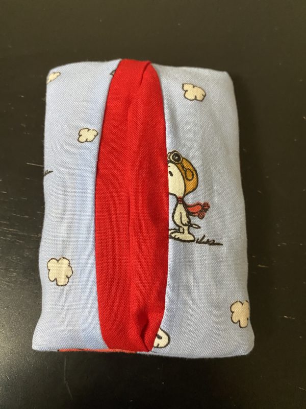 Snoopy Flying Ace Pocket Tissue Holder - Pocket Tissue holder based on Snoopy as the World War I Flying Ace. #Snoopy #FlyingAce