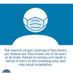 TSA to implement Executive Order regarding face masks at airport security checkpoints and throughout the transportation network