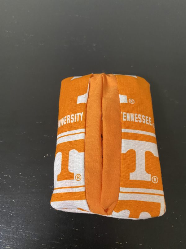 University of Tennessee Pocket Tissue Holder - A Pocket tissue holder for those Tennessee Vol Fans out there! #GoVols #Tennessee #Vols