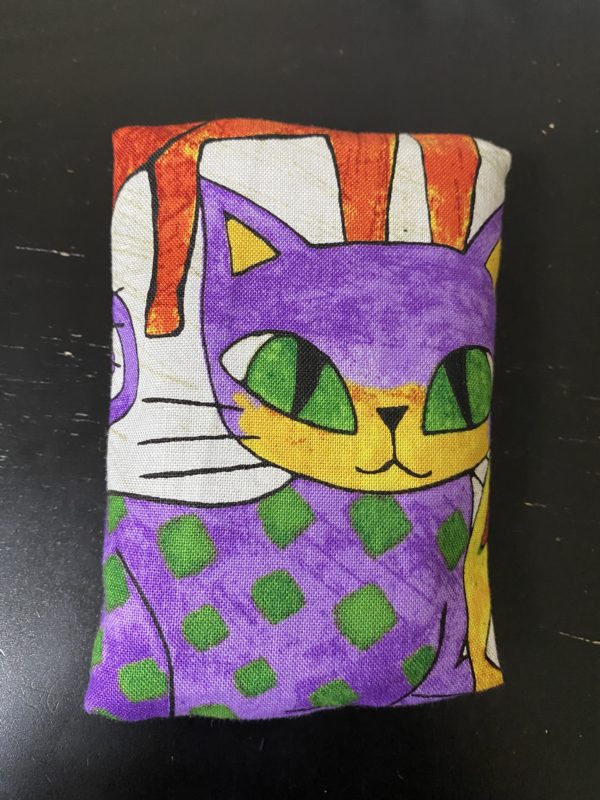 Colorful Cats with Big Eyes Pocket Tissue Holder - These cats are colorful and have big eyes and are great to hold your pocket tissue. #Cats