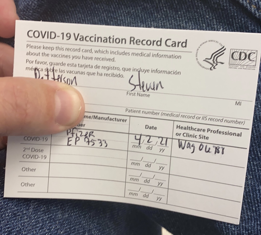 1st COVID-19 Vaccine Pfizer