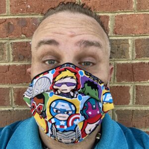 Marvel Characters Face Mask