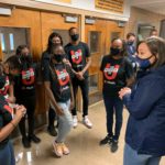 Lt. Gov. Coleman Visits Central High School to Celebrate Vaccine Clinic Led By Students - Lt. Gov. Jacqueline Coleman visited Central High School today to celebrate the opening of a new vaccine clinic in West Louisville that has actively involved students. #Kentucky #COVID19Vaccine