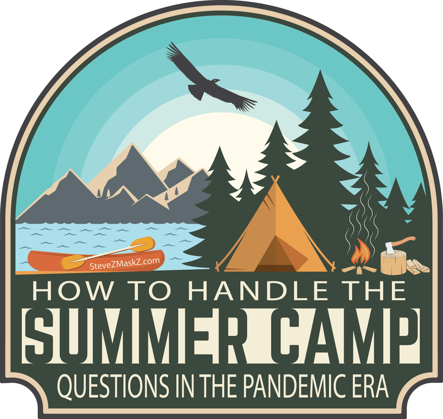 How to handle the summer camp questions in the pandemic era - The following are some tips for parents as they consider if camp is a good idea this summer. #SummerCamp