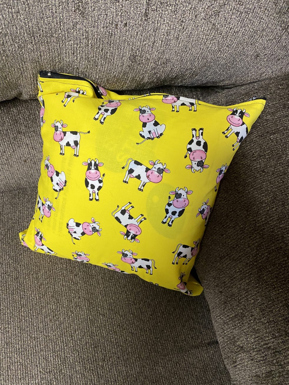 Holstein Cow Decorative Pillow