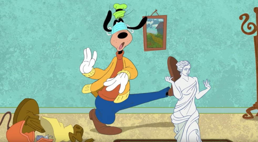 How to wear a mask - goofy