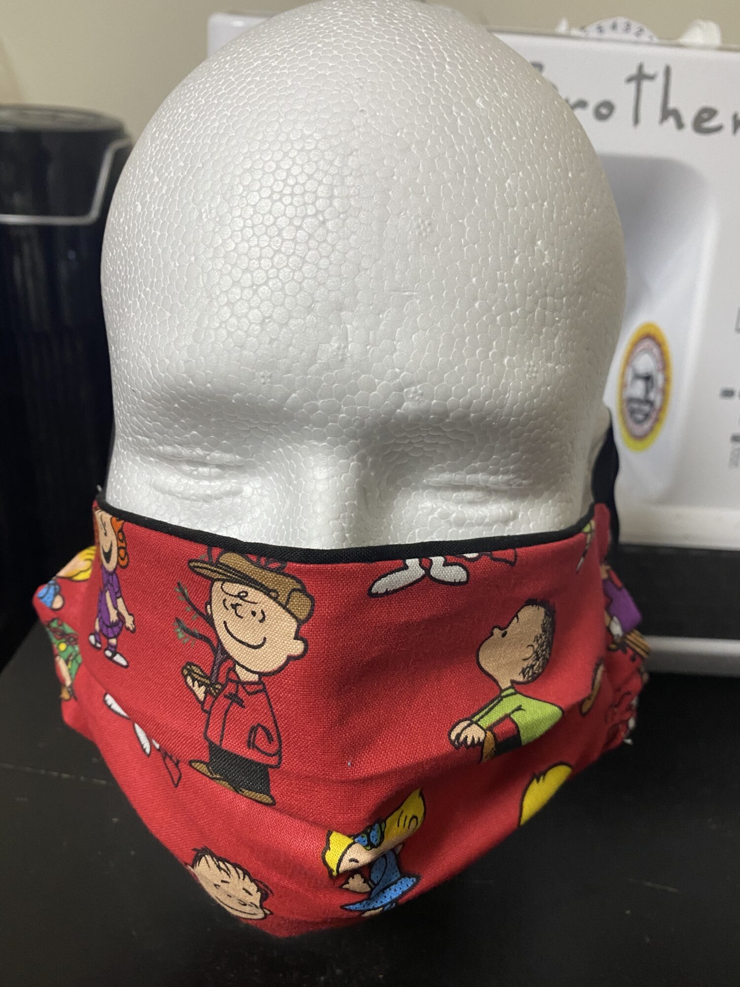 Peanuts/charlie Brown or Flintstones Handmade Face Mask 