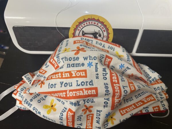 Psalm 9:10 Face Mask - This is a face mask with the Bible Verse from Psalm 9:10. #Palm910