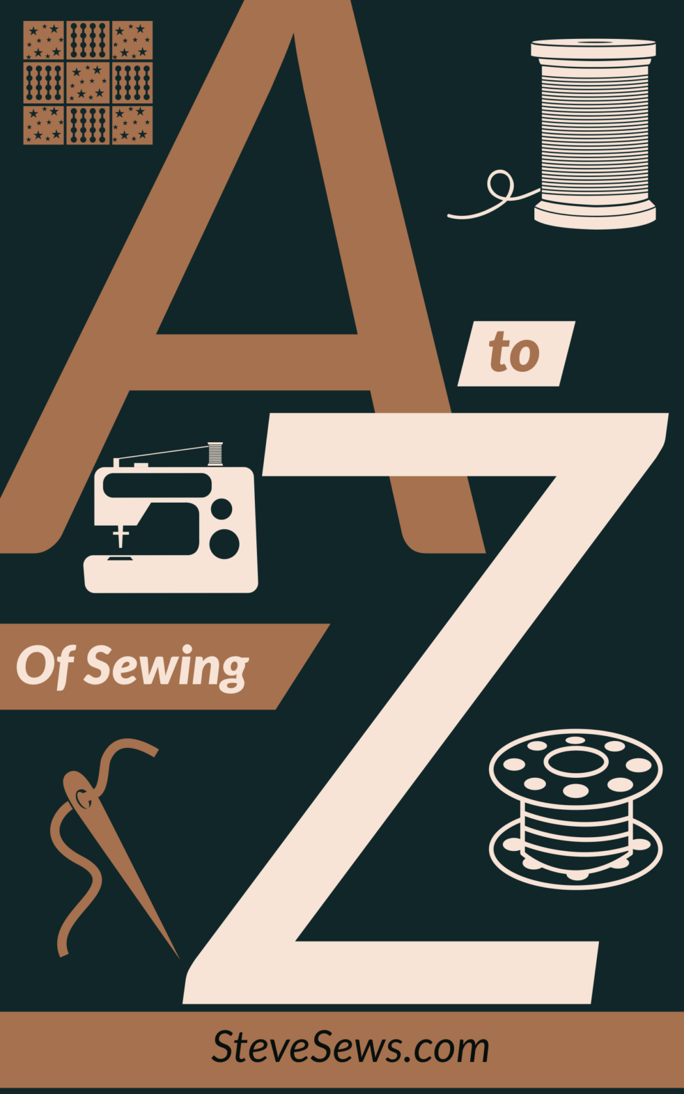 A-Z of Sewing - I share things related to sewing starting with the letter A and going to the last letter, Z. #sewing
