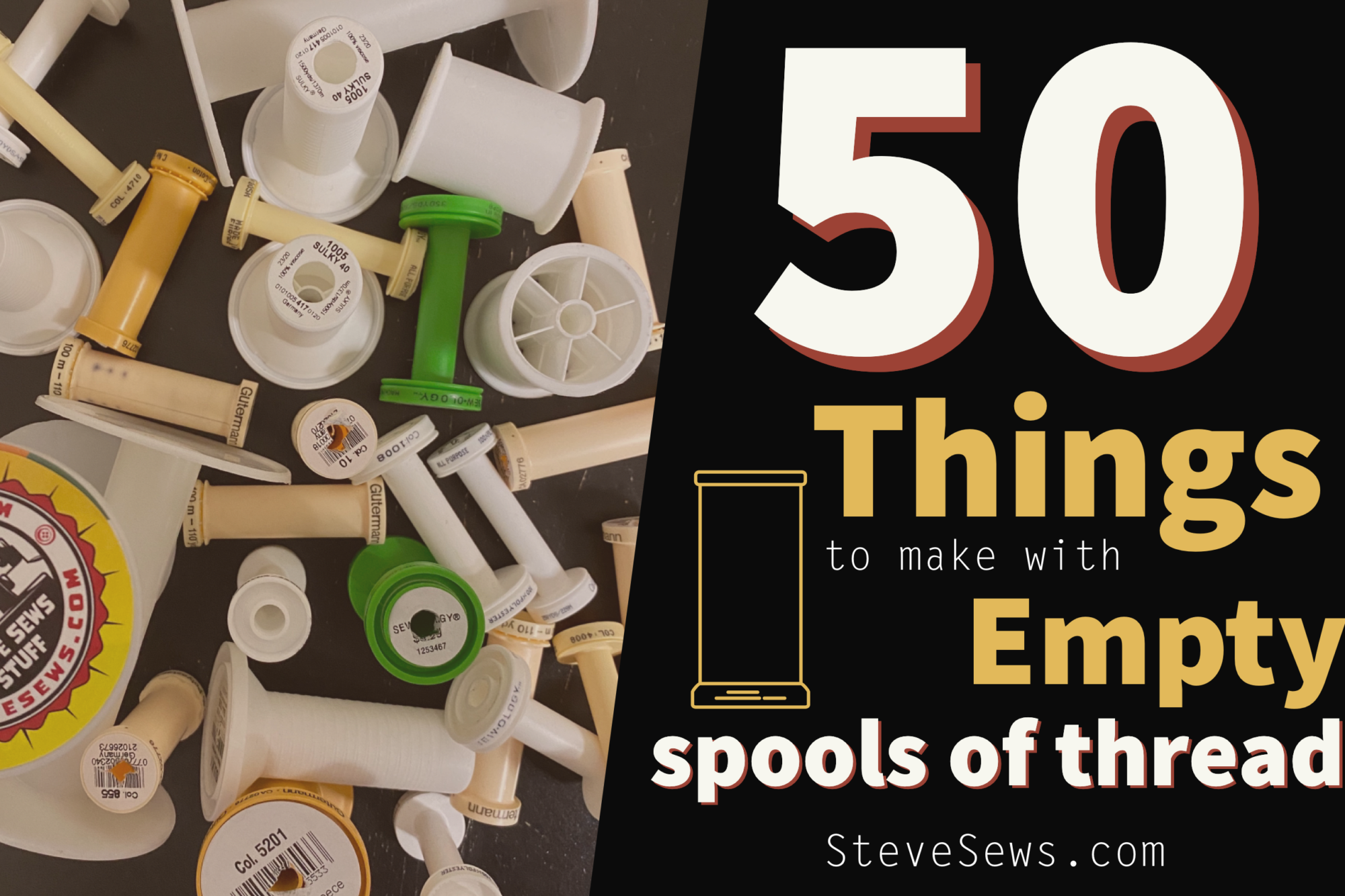 35 Ways To Reuse Thread Spools, Green Eco Services