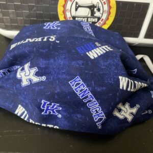 Kentucky Wildcat Face Mask - A facemask for the Wildcat fan to wear and still cheer on the Kentucky Wildcats. #Kentucky #Wildcats #KentuckyWildcats