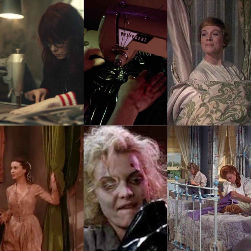 Sewing in Movies - Even the movies has showcased the art of sewing. I share some movies that feature sewing. #sewing #movies 