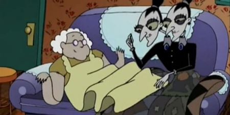 The Quilt Club episode of Courage the Cowardly Dog Sewing in Cartoons - Tv cartoons or movie cartoons with sewing in them. I share some cartoons that had sewing in them. 