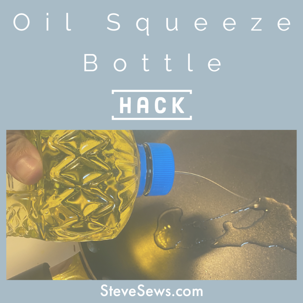 Oil Squeeze Bottle Hack with out buying a bottle and using the existing bottle and lid. #hack 