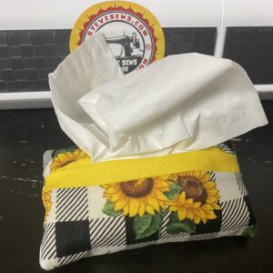 Sunflower Pocket Tissue Holder