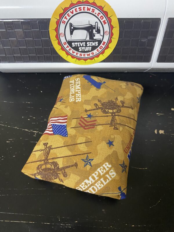 Marines Pocket Tissue Holder - A pocket tissue holder for that person who has served or currently serving in the United States Marine Corp. #USMC #Marines #SemperFi #SemperFidelis