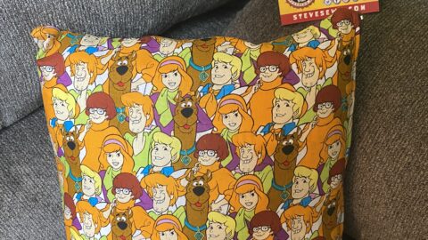 Scooby-Doo & Gang Decorative Pillow - Scooby-Doo and the Gang are on this decorative pillow. #Scooby #ScoobyDoo #DecorativePillow