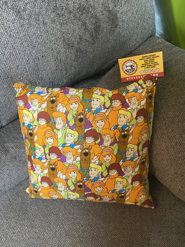Scooby-Doo & Gang Decorative Pillow - Scooby-Doo and the Gang are on this decorative pillow. #Scooby #ScoobyDoo #DecorativePillow