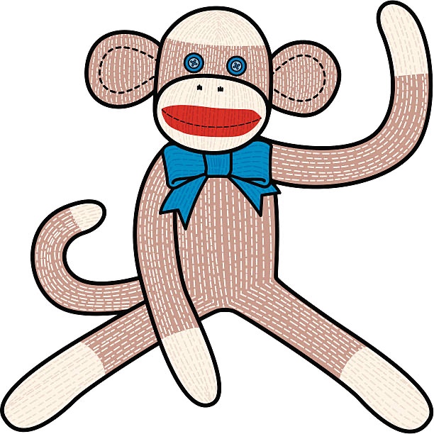 What is a sock monkey? A handmade stuffed monkey made from a sock. #socks #monkey #monkeys #sockmonkey #sockmonkeys Learn more about sock monkeys.