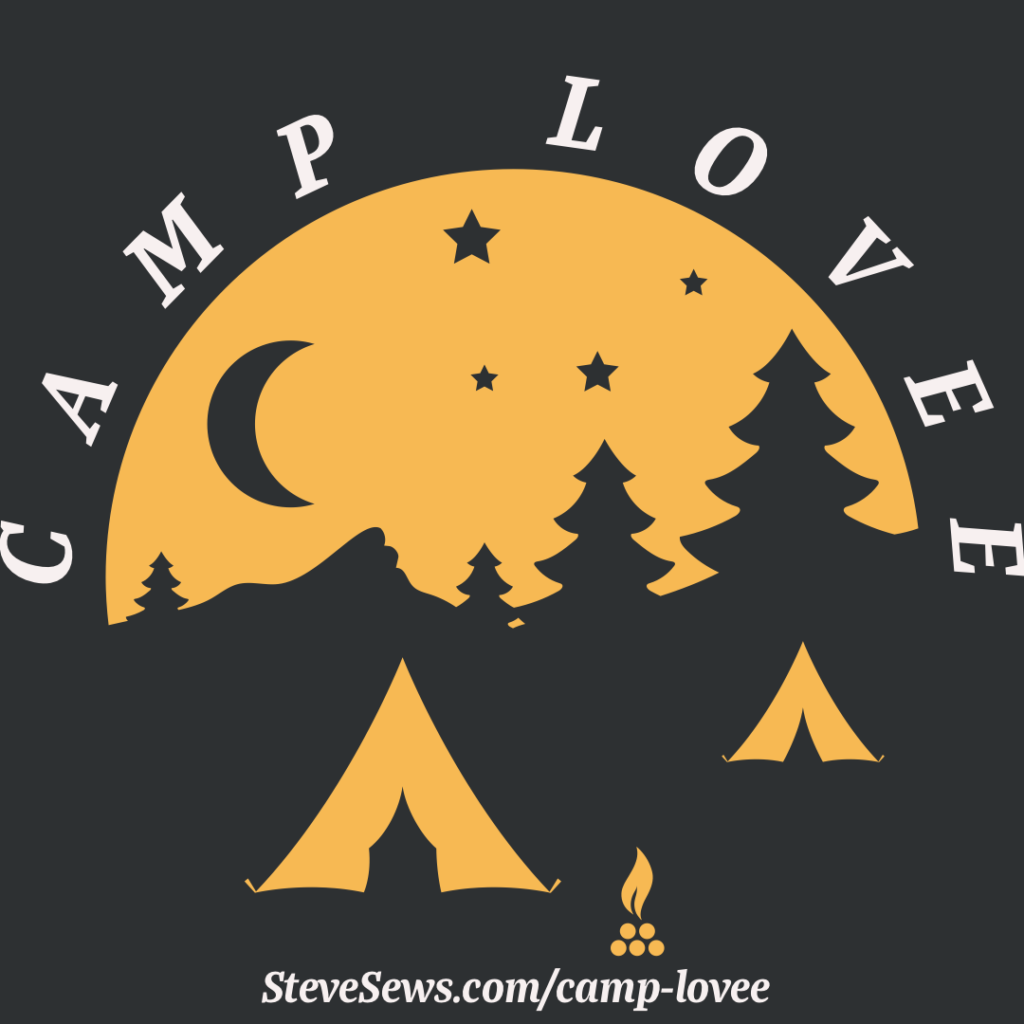 Our Lovees got to go to camp and they wanted to share their experience and photos with you. They got into Steve Sews Stuff fabric stash to have a great camping experience. #camping #plushies