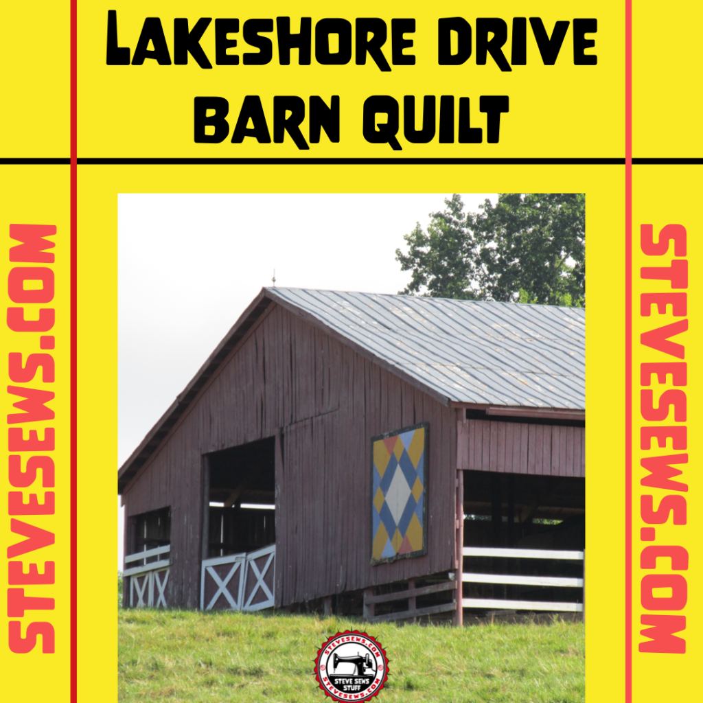 Lakeshore Drive Barn Quilt (Grainger County, TN)