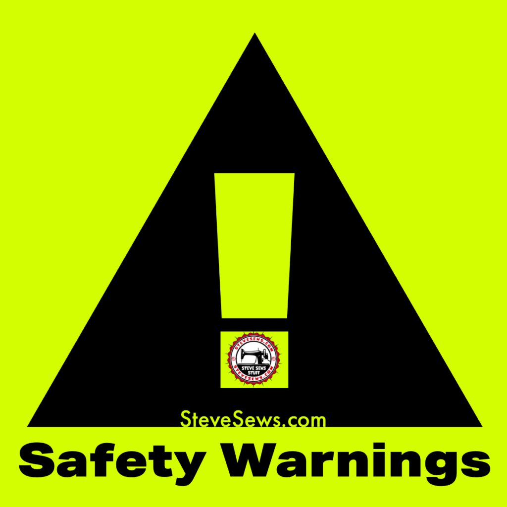 Safety Warnings - Kodi here the Safety Coordinator, sharing some product & label  safety warnings with you.  