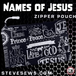 Names of Jesus Zipper Pouch (Clutch)