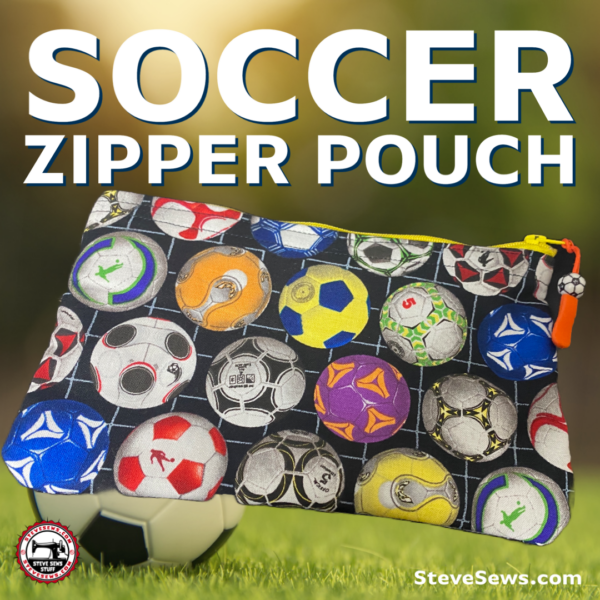 Soccer Zipper Pouch this zipper pouch has game plays and soccer balls on it. Great for anyone who loves soccer. #soccer