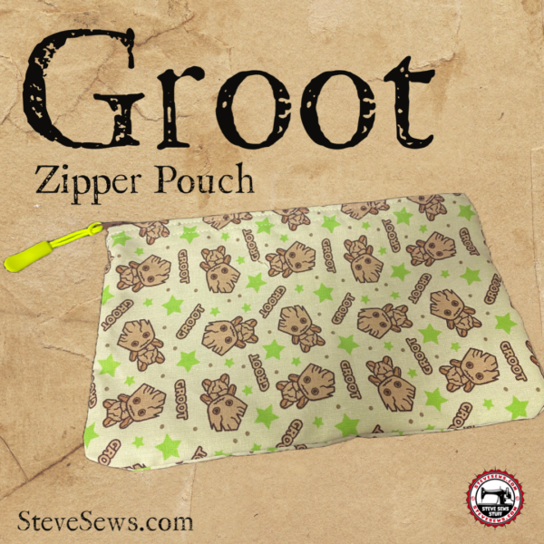 Groot Zipper Pouch this zipper pouch features Groot from the Avengers. #Avengers #Groot #IamGroot