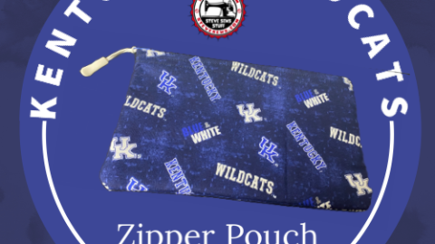 Kentucky Wildcats Zipper Pouch is a zipper pouch for that Kentucky Wildcat fan. #KentuckyWildcats #Wildcats #KYWildcats