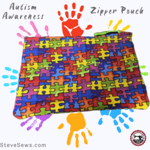 Autism Awareness Zipper Pouch